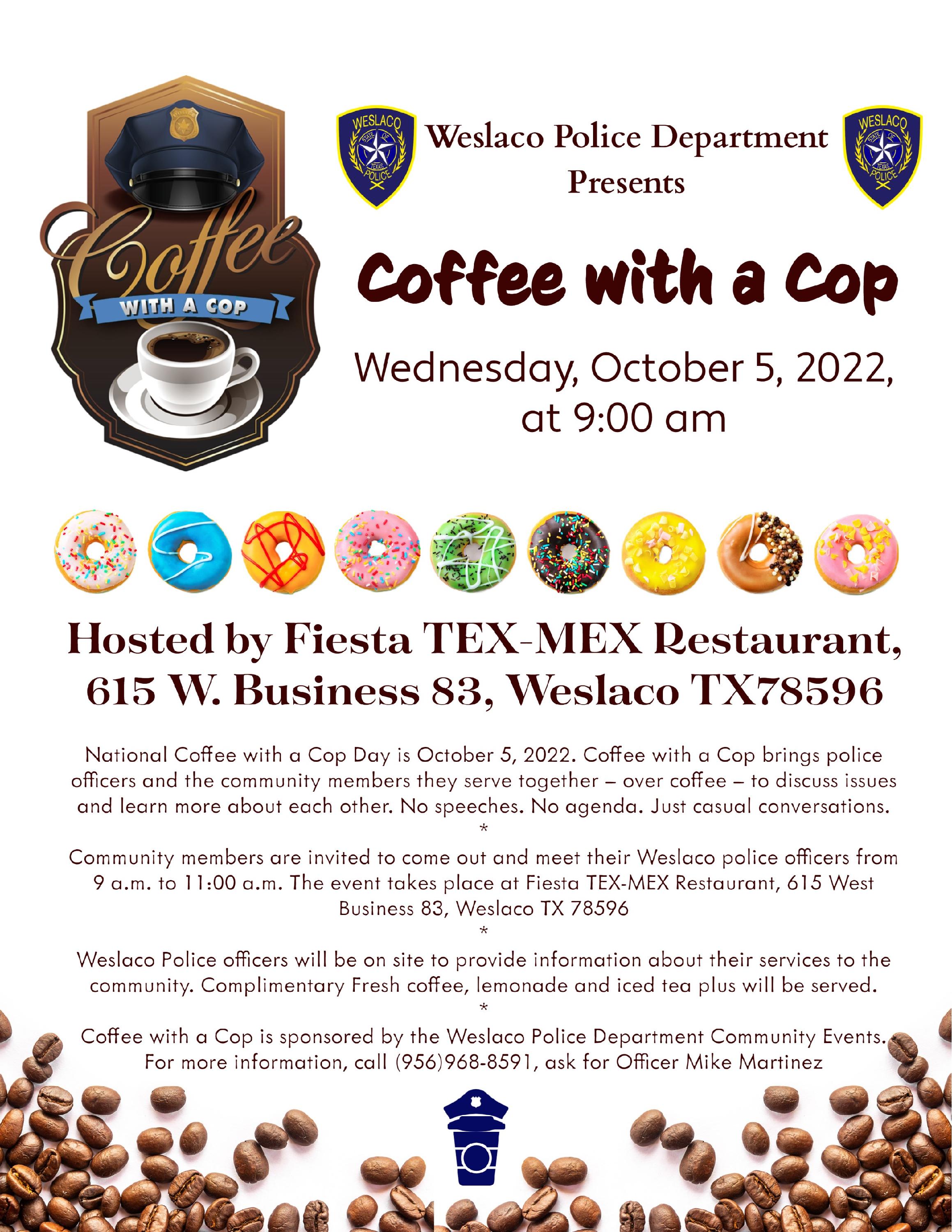Coffee with a cop 2022